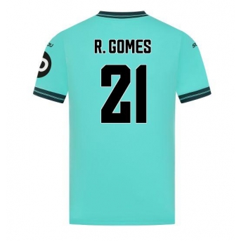 Wolves Rodrigo Gomes #21 Maglia Gara Trasferta Repliche 2025-26 Maniche Corte